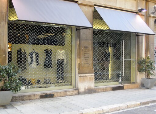 Grille à enroulement et rideaux métalliques - Lames aluminium, acier ou polycarbonate - Modèles variés_7