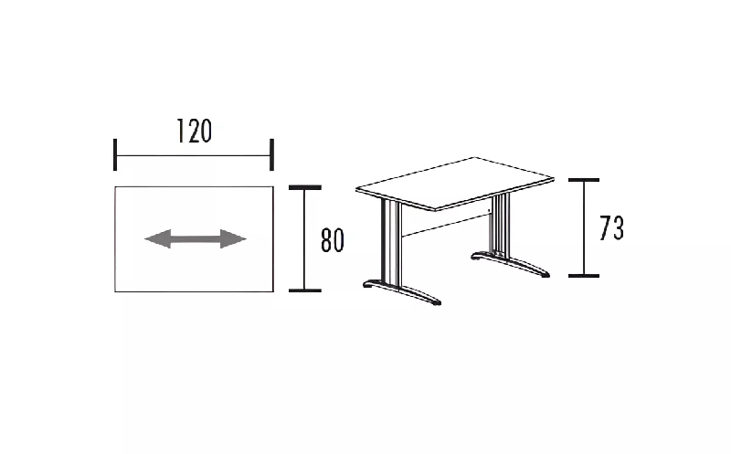 Bureau individuel avec retour So Fondon_7