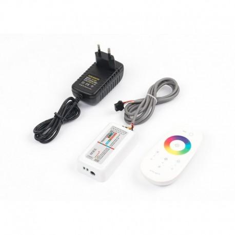 Kit éclairage étanche IP68 RGB - Spots encastrables 68mm ou 110mm avec contrôle télécommande ou bouton_7