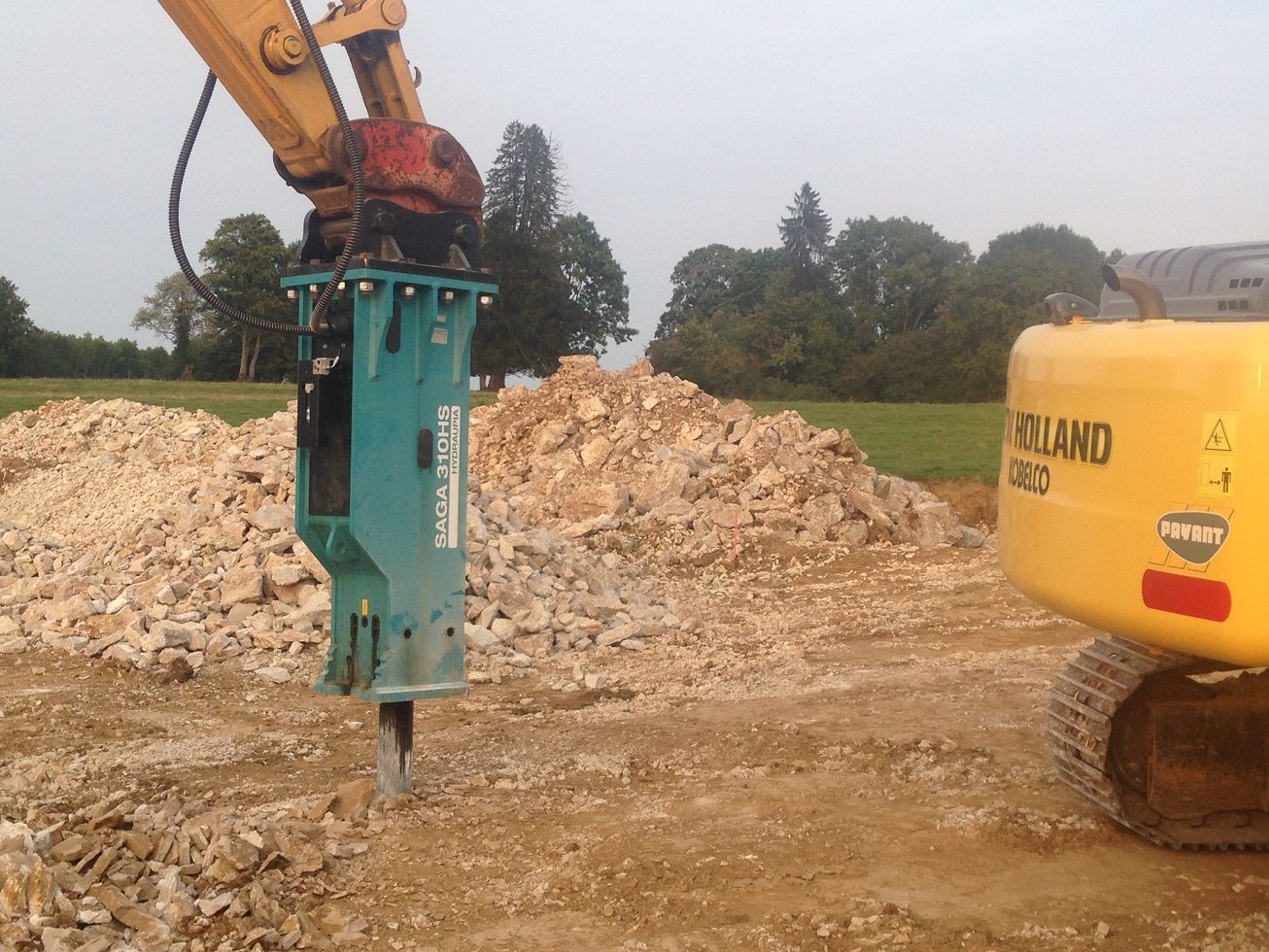 Brise roche brh msb 1200kg (pelle de 16-21 tonnes) garanti 2 ans_7