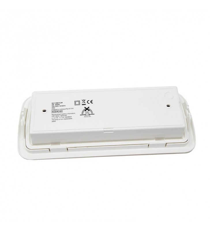 Éclairage de secours - BAES LED 4W - lumière permanente et non-permanente - IP65 - réf BAESIP65_7