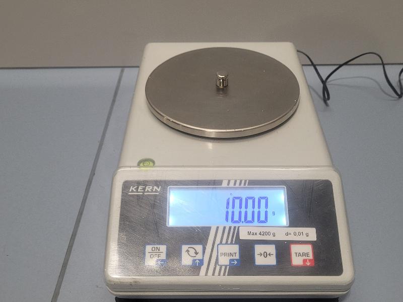 Set de poids pour étalonnage avec tolérance précise