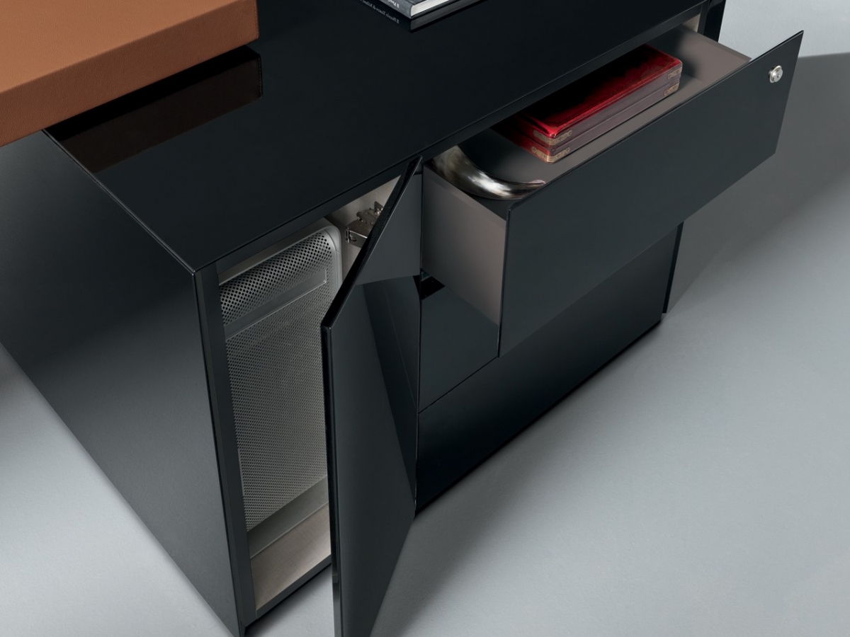 Bureau de direction haut de gamme réglable en hauteur - KYO - Design italien avec finitions exclusives_7