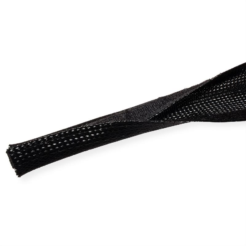 ROLINE Tuyau passe-câbles en PVC, noir, 2,5 m_7