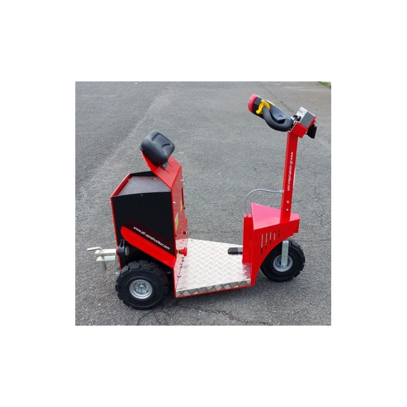 Tracteur pousseur autoporté assis-debout - iMOVE AD - STI constructeur - Traction 1500kg sur terrain plat_7