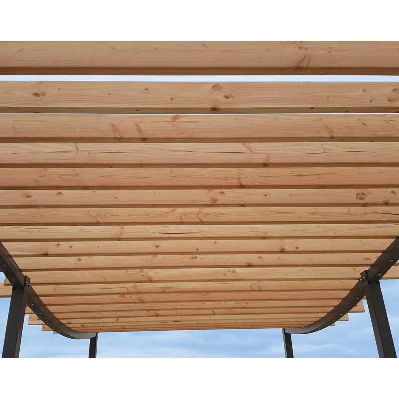Pergola Océan bois acier_7