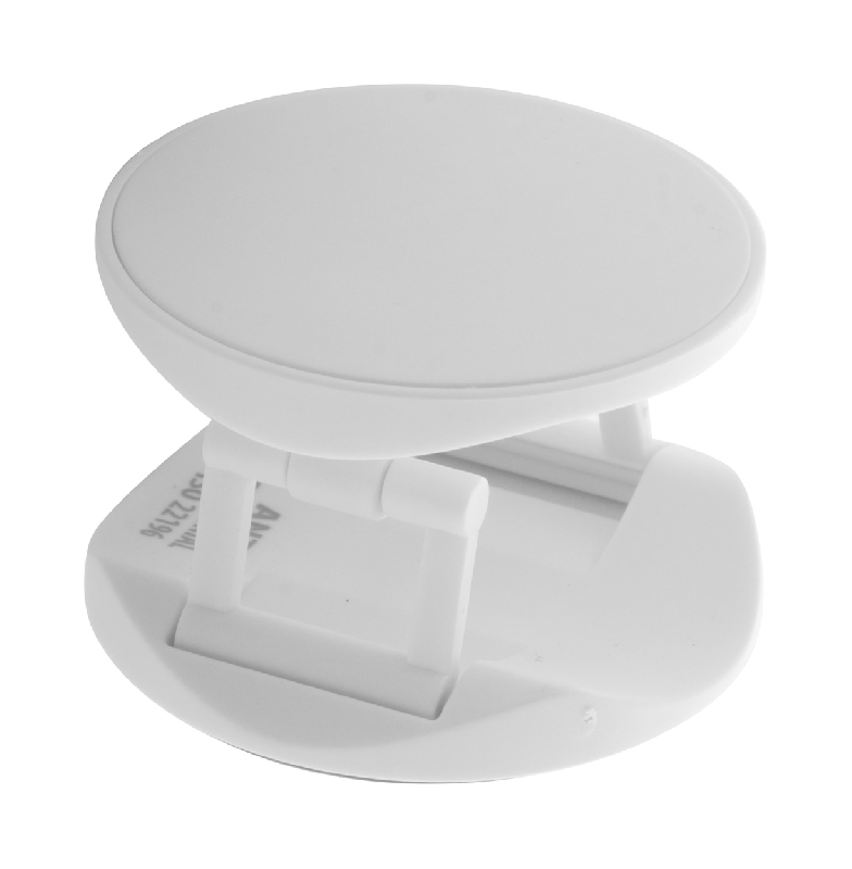 Support antibactérien pour téléphone portable - plastique rond avec base auto-adhésive - conforme ISO 22196_7