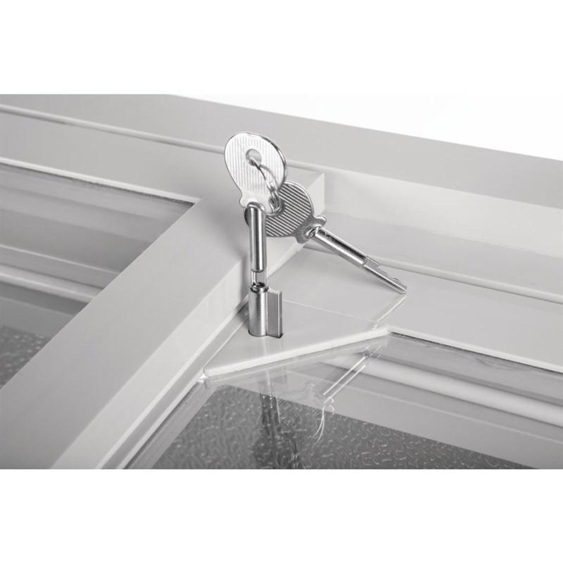 Congélateur coffre vitré Série G 270L GM499 Polar_7