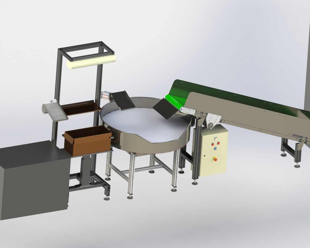 Système de convoyage sur mesure - Ligne de convoyage pour charges lourdes, cartons et produits agro-alimentaires_7