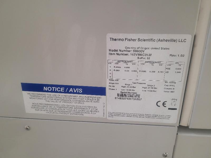 Congélateur vertical -86°c forma 88000 series thermo fisher scientific_7