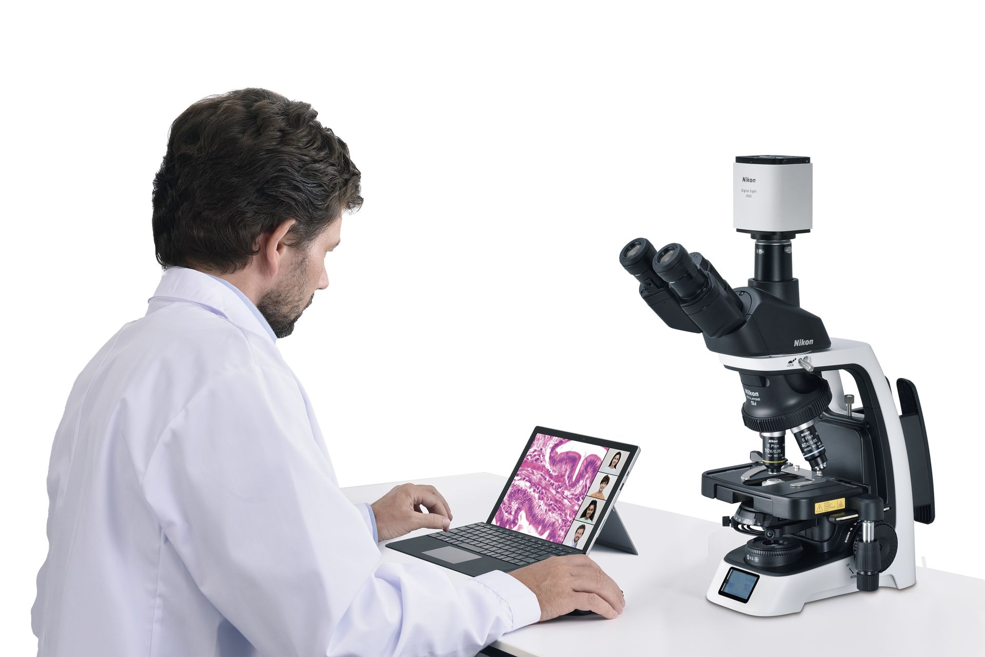Eclipse Si - Microscope droit ergonomique avec fonctionnalités avancées pour un confort optimal_7