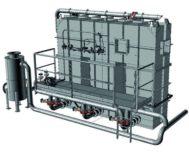Ctr - Chambre de combustion thermique régénérative pour air pollué - Modèles de 0.5K à 60K avec débit jusqu'à 60 000 m³/h_7