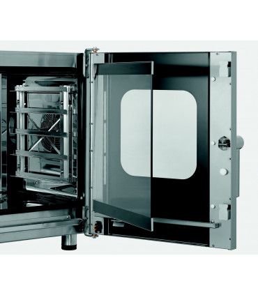 Four mixte à vapeur professionnel avec commande électronique et 5 glissières au format 2/3 gn - silversteam 5230d réf. 117623 bartscher_7