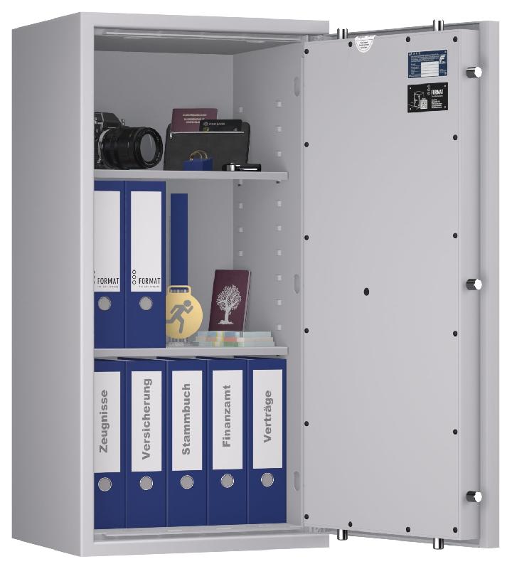 Coffre-fort FORMAT Lyra 7 Classe I - Anti-effraction certifié EN 1143-1 - Serrure électronique La Gard ComboGard Pro / Graphite RAL 7024_7