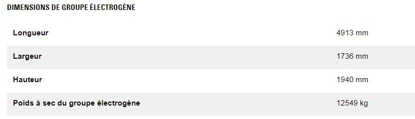 G3516a groupes électrogènes industriel à gaz - caterpillar -puissance continue maximale 728,7 kw à 1 041 kw_7