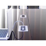 Table de réunion design épuré et élégant - WING et WING GLAMOUR - personnalisable avec finitions variées_7