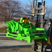 Crible stationnaire DB25 - pliable et transportable, rendement 7-25T/h, 580kg_7