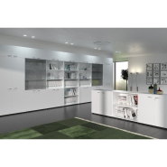 Bureau de direction design industriel BELAIR - pieds métal, bois mélaminé, finitions modernes, livraison rapide_7