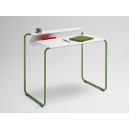 Bureau secrétaire design moderne pour home office - PS07 avec rangement pratique et finition personnalisable_7