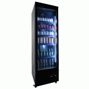 Réfrigérateur 1 porte en verre noir ceb-500r bl l620 7526.0100 COMBISTEEL_7
