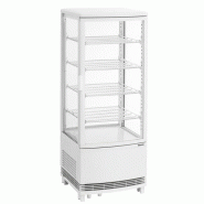 Mini vitrine réfrigérée 98L2T blanc 700498 Bartscher_7