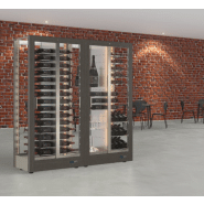 Vitrines à vins modulaires pour exposition et conservation - Large gamme de combinaisons et finitions_7