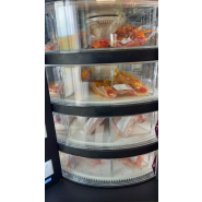 Distributeur  à plateaux tournants réfrigérés pour la vente de maximum de petits conditionnements sur un minimum d'espace - FAS  Easy 6000_7