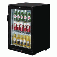 Arrière-bar une porte pivotante Série G noir 138L GL001 Polar_7