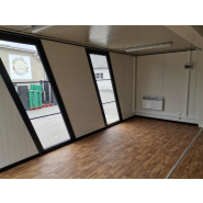 Bureau modulaire de vente - 2 modules design avec options palier, rampe PMR et équipements - L.6.09m x l.9.68m_7