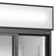 Refroidisseur de présentation - Vitrine réfrigérée FSC à 2 ou 3 portes - Extérieur blanc ou noir avec cadre aluminium_7