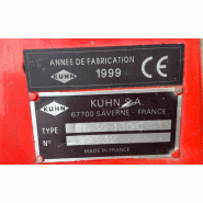 Kuhn EL 35 130c Fraise rotative pour tracteur agricole Rotovator_7