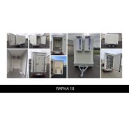 Remorque frigorifique surgelé double essieu 750kg - RAPHA 18 - Températures -15 à -23°C - Dimensions intérieures 2m20 x 1m24 x 1m60 Remorque frigorifique surgelé double essieu 750kg - RAPHA 18 - Températures -15 à -23°C - Dimensions intérieures 2m20 x 1m24 x 1m60