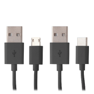 Power bank en bambou - 8000 mAh - 2 ports USB et chargeur USB-C - Couleur naturelle_7