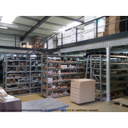 Rayonnage mi-lourd SMAI - robuste et polyvalent pour réserve, atelier, logistique - Profondeur 500 à 1200 mm - Hauteur jusqu'à 5400 mm_7