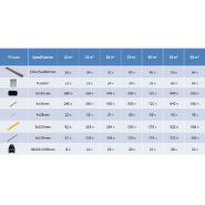 Vidaxl panneaux de terrasse creux wpc 40 m² 4 m marron foncé 275738_7