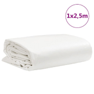 Vidaxl bâche blanc 1x2,5 m 650 g/m² 156196_7