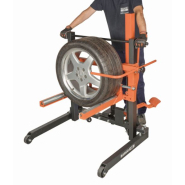 Élévateur hydraulique pour montage/démontage des roues - 600 kg - BH8AC3-600 - inclinable et certifié CE_7