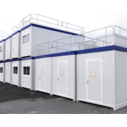 Bâtiment modulaire 6 par 3m - Structure galvanisée juxtaposable, superposable R+2 - BTS OSR 18_7