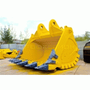 Godet rétro pour pelle komatsu pc5500_8