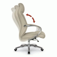 Fauteuil de Direction classique Roa - Mobel Linea. - Noir_7