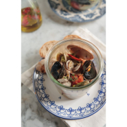 6 bocaux en verre Weck® droits 850 ml - avec couvercles en verre et joints (clips non inclus) - WN000008_7