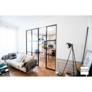 Verrière cloison sur mesure - Idéale pour délimiter vos espaces avec style et lumière naturelle_7