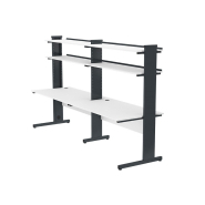 Table informatique multi-niveaux modulable pour l'aménagement des espaces techniques, salles serveurs ou laboratoires - DATA_7