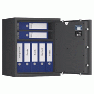 Coffre-fort FORMAT Lyra 3 Classe 0 - Anti-effraction certifié EN 1143-1 - Serrure électronique KABA Combi B 90 / Graphite RAL 7024_7