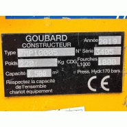 GOUBARD Benne basculante mécanique pour chariots élévateurs_7