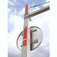 Portique universel tournant réglable 5-12 m pour parking, limitation de hauteur_7