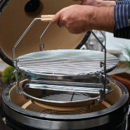 Barbecue Kamado Monolith TWO.66 noir sans chariot | Planet Outdoor_7