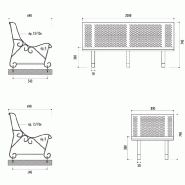 Banc santiago acier_7