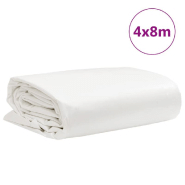 Vidaxl bâche blanc 4x8 m 650 g/m² 156188_7