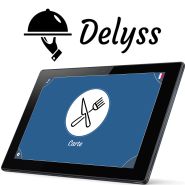 Menu sur tablette tactile DELYSS